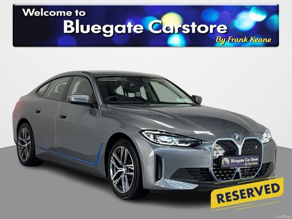 BMW i4 Coupe, Electric, 2024, Grey