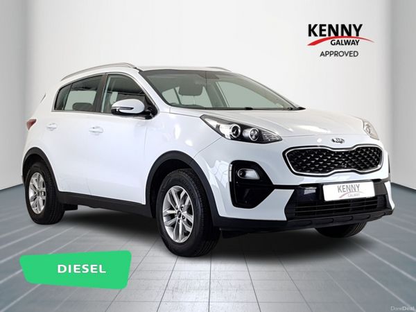 Kia Sportage MPV, Diesel, 2020, White