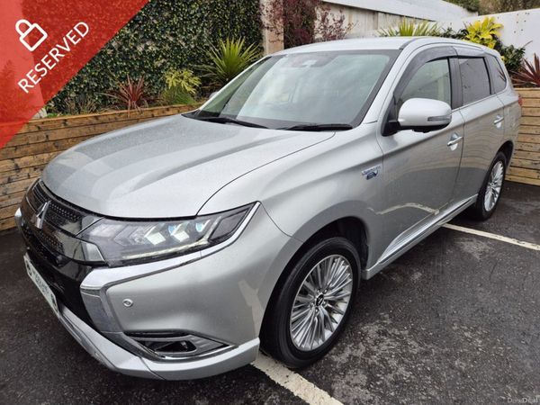 Mitsubishi Outlander SUV, Petrol Plug-in Hybrid, 2021, Silver