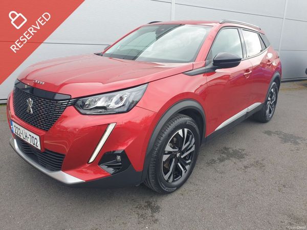 Peugeot 2008 MPV, Diesel, 2022, Red