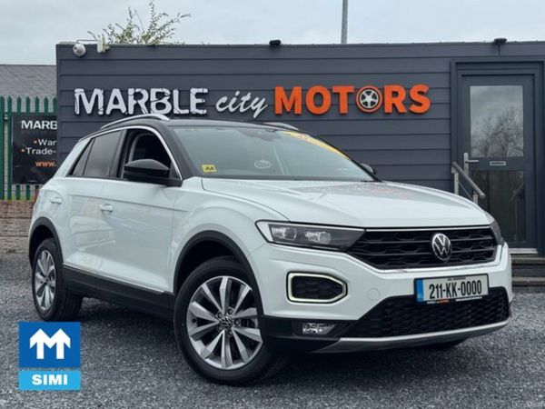Volkswagen T-Roc SUV, Diesel, 2021, White
