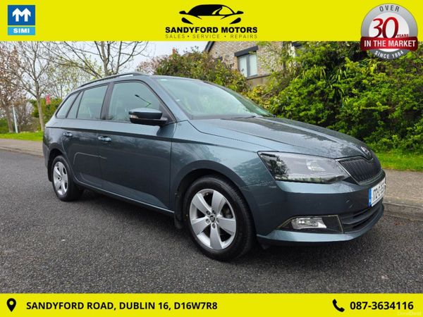 Skoda Fabia Estate, Petrol, 2017, Grey