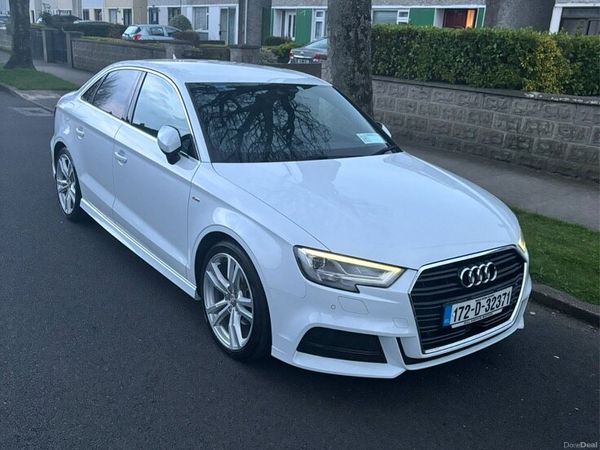 Audi A3 Saloon, Petrol, 2017, White