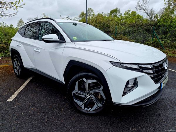 Hyundai Tucson SUV, Petrol Plug-in Hybrid, 2022, White