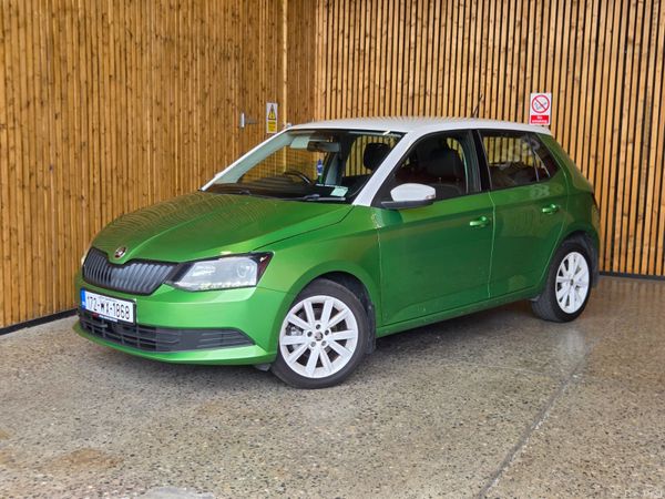 Skoda Fabia Hatchback, Petrol, 2017, Green