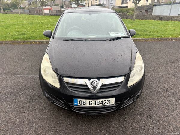 Vauxhall Corsa Hatchback, Diesel, 2008, Black