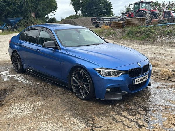BMW 3-Series Saloon, Diesel, 2016, Blue