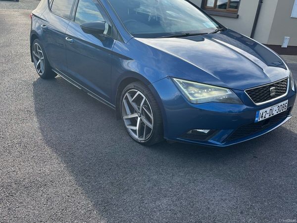 SEAT Leon Hatchback, Diesel, 2014, Blue
