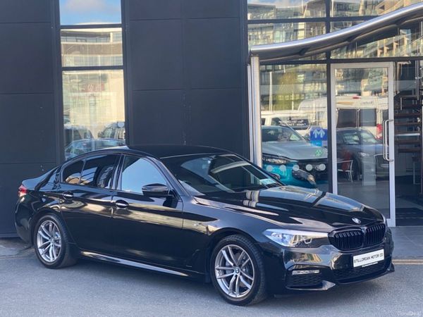 BMW 5-Series Saloon, Petrol, 2018, Black