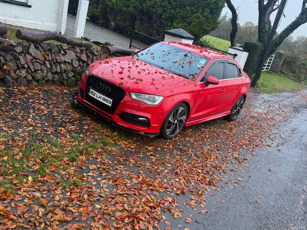 Audi A3 Saloon, Diesel, 2015, Red