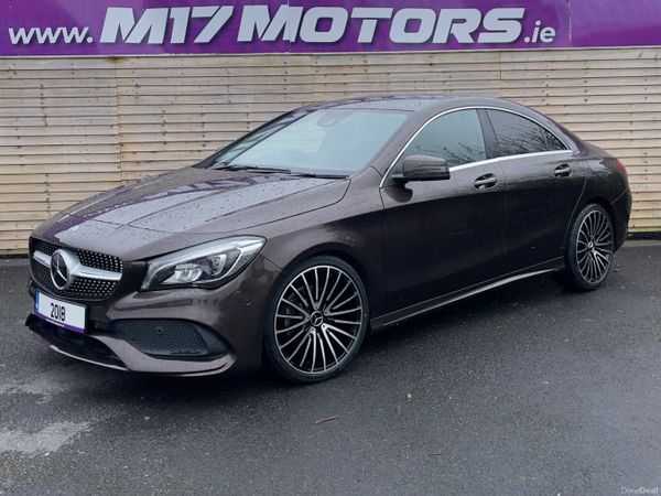 Mercedes-Benz CLA Saloon, Petrol, 2018, Brown