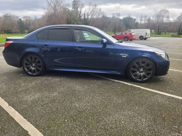 BMW 5-Series Saloon, Diesel, 2008, Blue