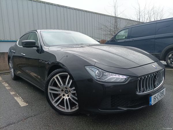 Maserati Ghibli Saloon, Diesel, 2015, Black