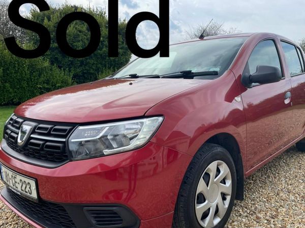 Dacia Sandero Hatchback, Petrol, 2018, Red