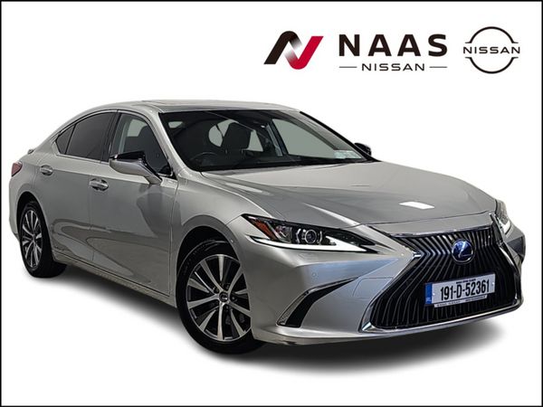 Lexus ES Saloon, Petrol Hybrid, 2019, Silver