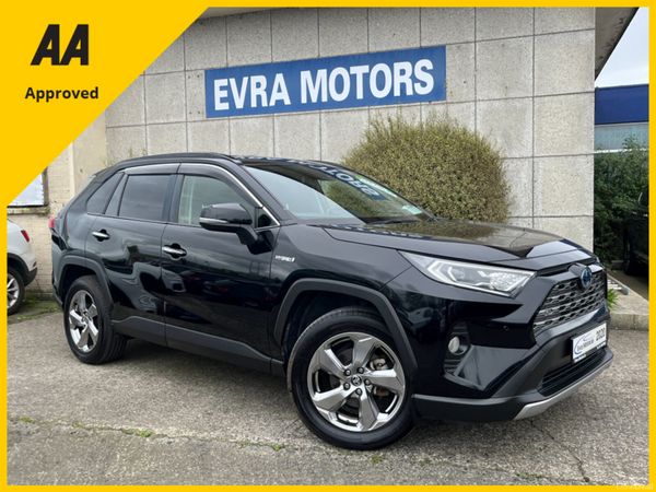 Toyota RAV4 SUV, Petrol Hybrid, 2020, Black