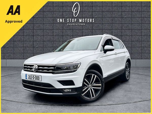 Volkswagen Tiguan SUV, Diesel, 2020, White