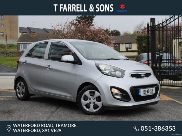 Kia Picanto Hatchback, Petrol, 2013, Silver