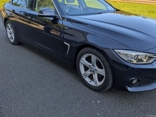 BMW 4-Series Saloon, Diesel, 2016, Blue