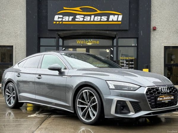 Audi A5 Hatchback, Diesel Hybrid, 2022, Grey