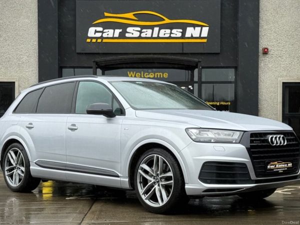 Audi Q7 SUV, Diesel Hybrid, 2019, Silver