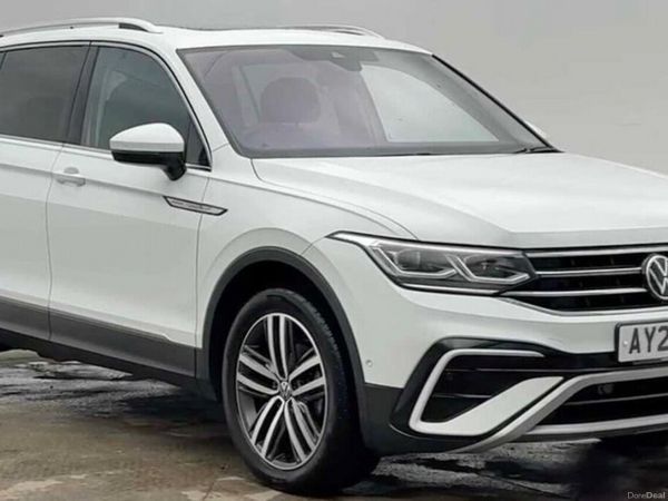 Volkswagen Tiguan Allspace SUV, Diesel, 2023, White
