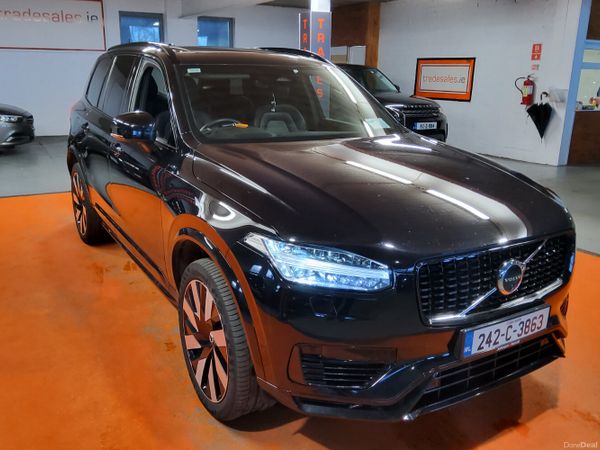 Volvo XC90 SUV, Petrol Plug-in Hybrid, 2024, Black