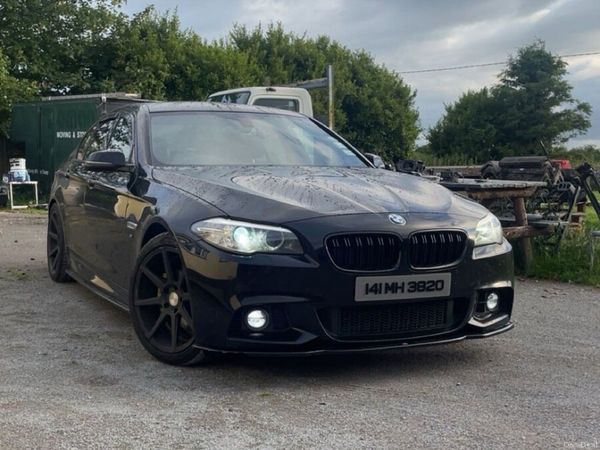 BMW 5-Series Saloon, Diesel, 2014, Black