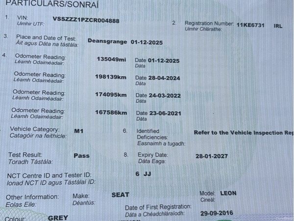 SEAT Leon Hatchback, Diesel, 2011, Grey