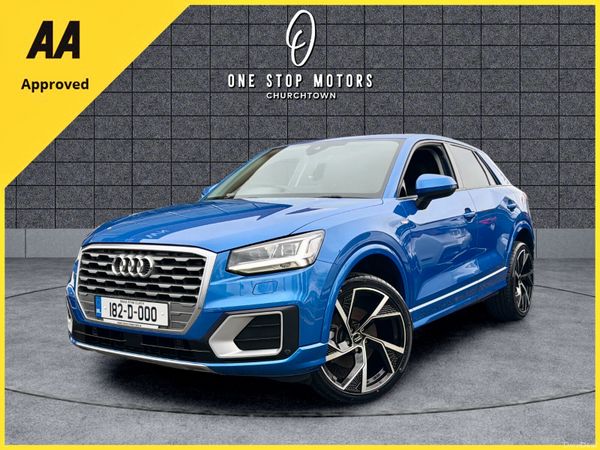 Audi Q2 Hatchback, Petrol, 2018, Blue