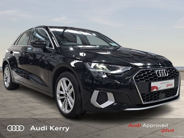 Audi A3 Hatchback, Petrol Plug-in Hybrid, 2021, Black