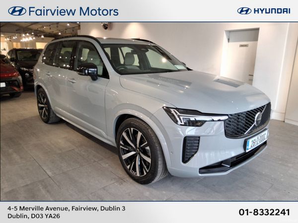 Volvo XC90 SUV, Petrol Plug-in Hybrid, 2026, Grey