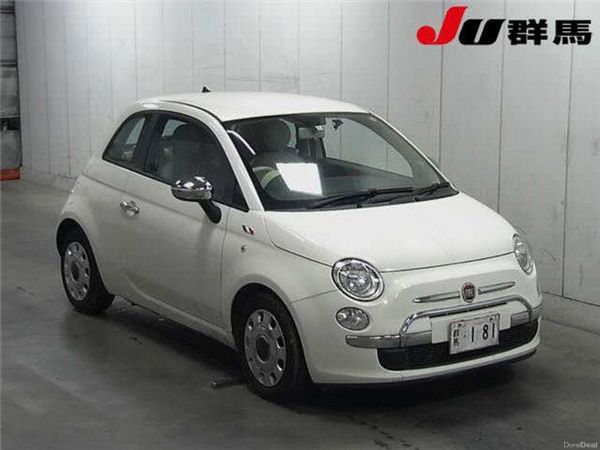 Fiat 500 Hatchback, Petrol, 2016, White