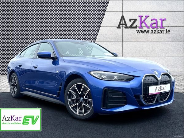 BMW i4 Coupe, Electric, 2022, Blue