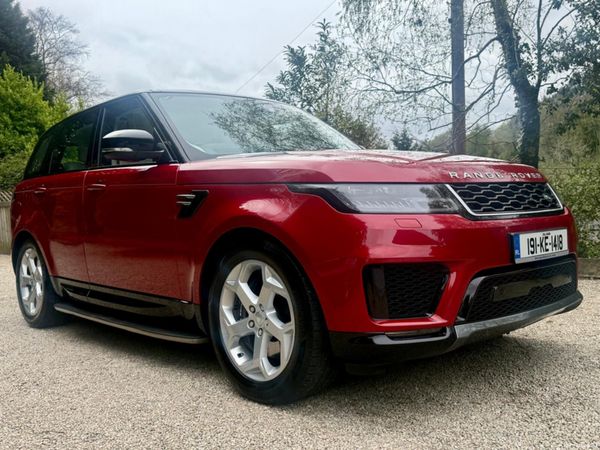 Land Rover Range Rover Sport SUV, Petrol Plug-in Hybrid, 2019, Red