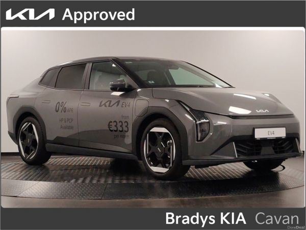Kia EV4 Saloon, Electric, 2026, Grey