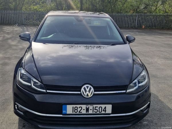 Volkswagen Golf Hatchback, Petrol, 2018, Black