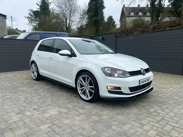 Volkswagen Golf Hatchback, Diesel, 2014, White