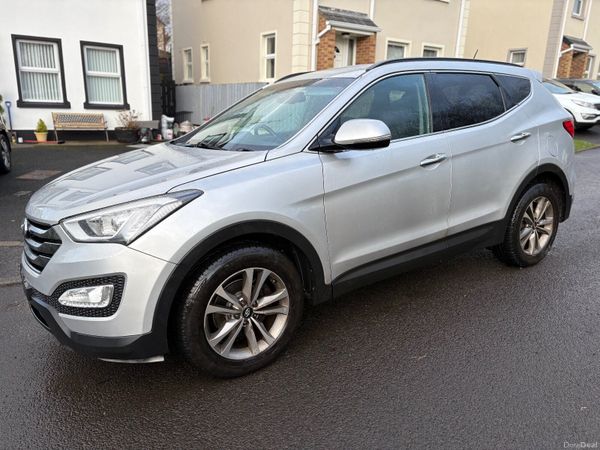 Hyundai Santa Fe SUV, Diesel, 2015, Silver