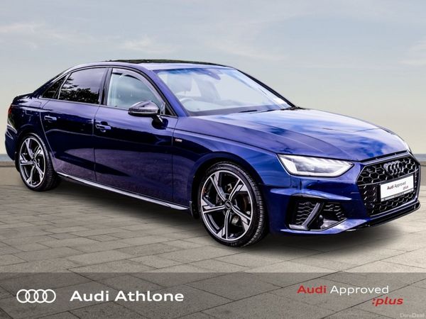 Audi A4 Saloon, Diesel, 2023, Blue