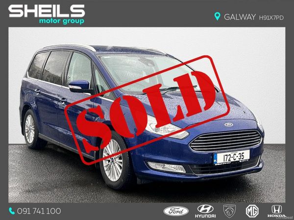 Ford Galaxy MPV, Diesel, 2017, Blue