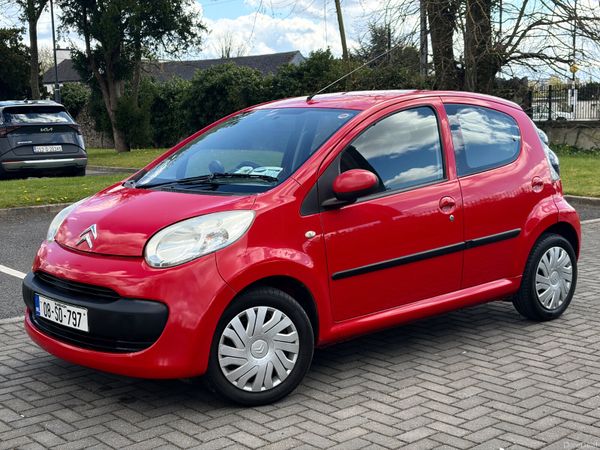 Citroen C1 Hatchback, Petrol, 2008, Red