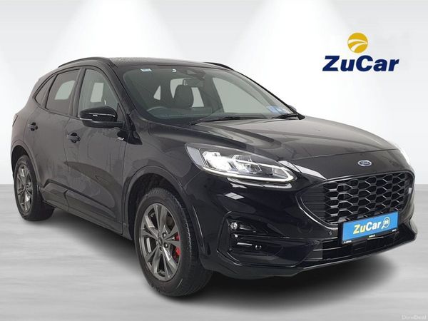 Ford Kuga SUV, Petrol Plug-in Hybrid, 2023, Black