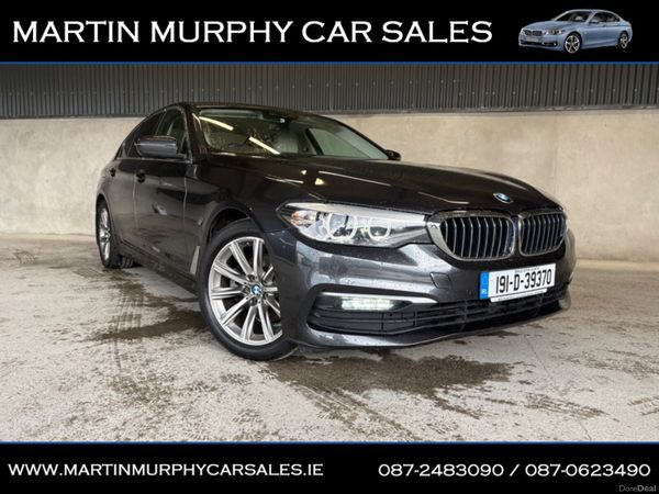 BMW 5-Series Saloon, Diesel, 2019, Grey