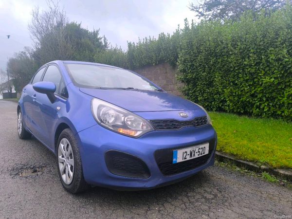 Kia Rio Hatchback, Petrol, 2012, Blue