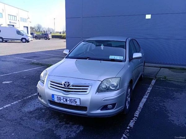 Toyota Avensis Saloon, Petrol, 2008, Silver
