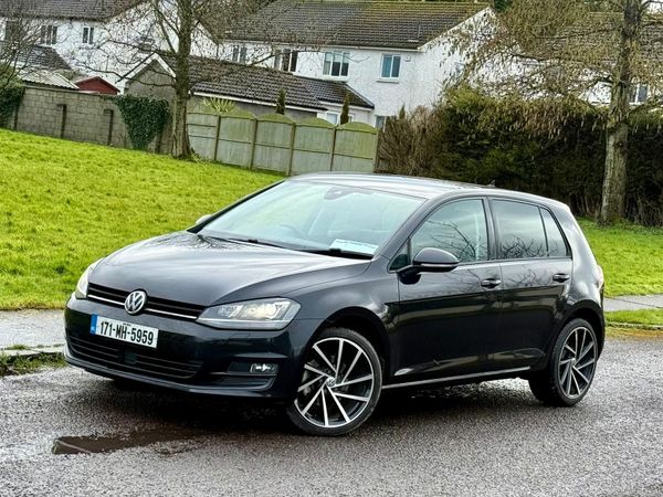 Volkswagen Golf Hatchback, Petrol, 2017, Black