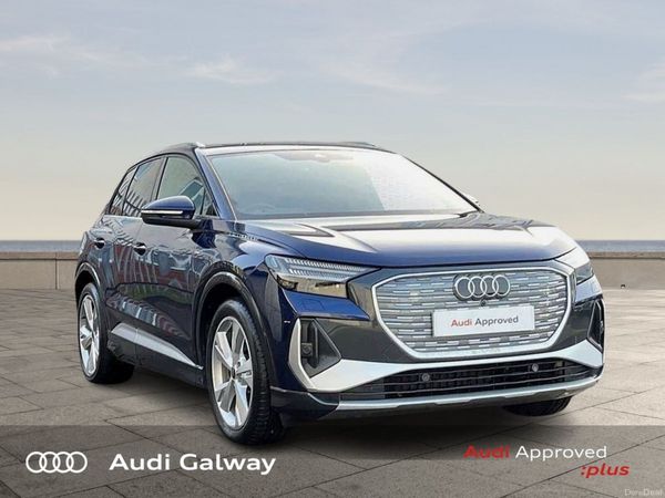 Audi Q4 e-tron SUV, Electric, 2025, Blue