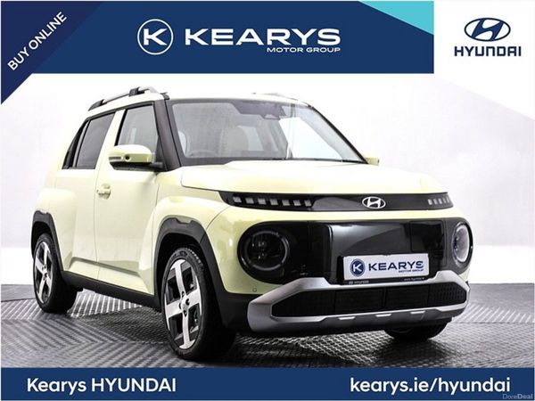 Hyundai INSTER SUV, Electric, 2026, Yellow