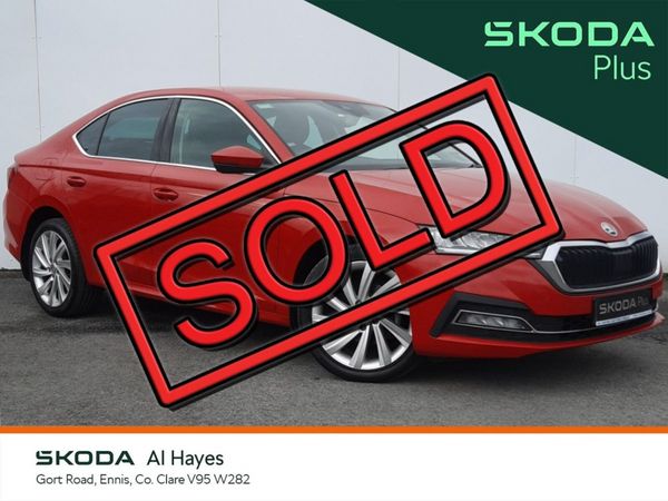 Skoda Octavia Saloon, Diesel, 2023, Red